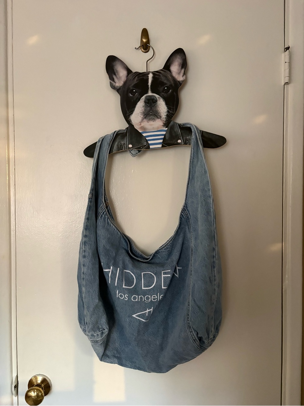 Hobo Denim shoulder bag